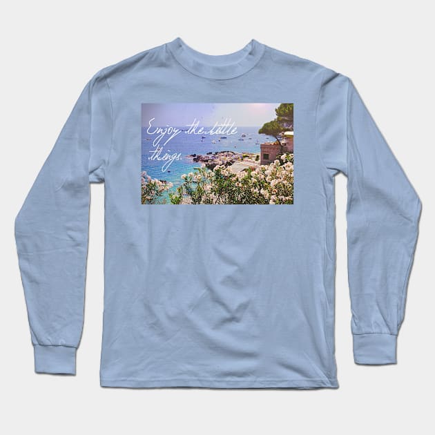 enjoy the little things. Long Sleeve T-Shirt by ZBoy